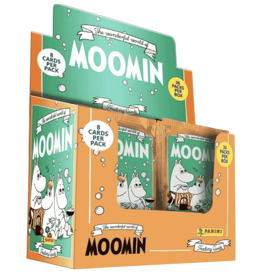Moomin TCG booster display