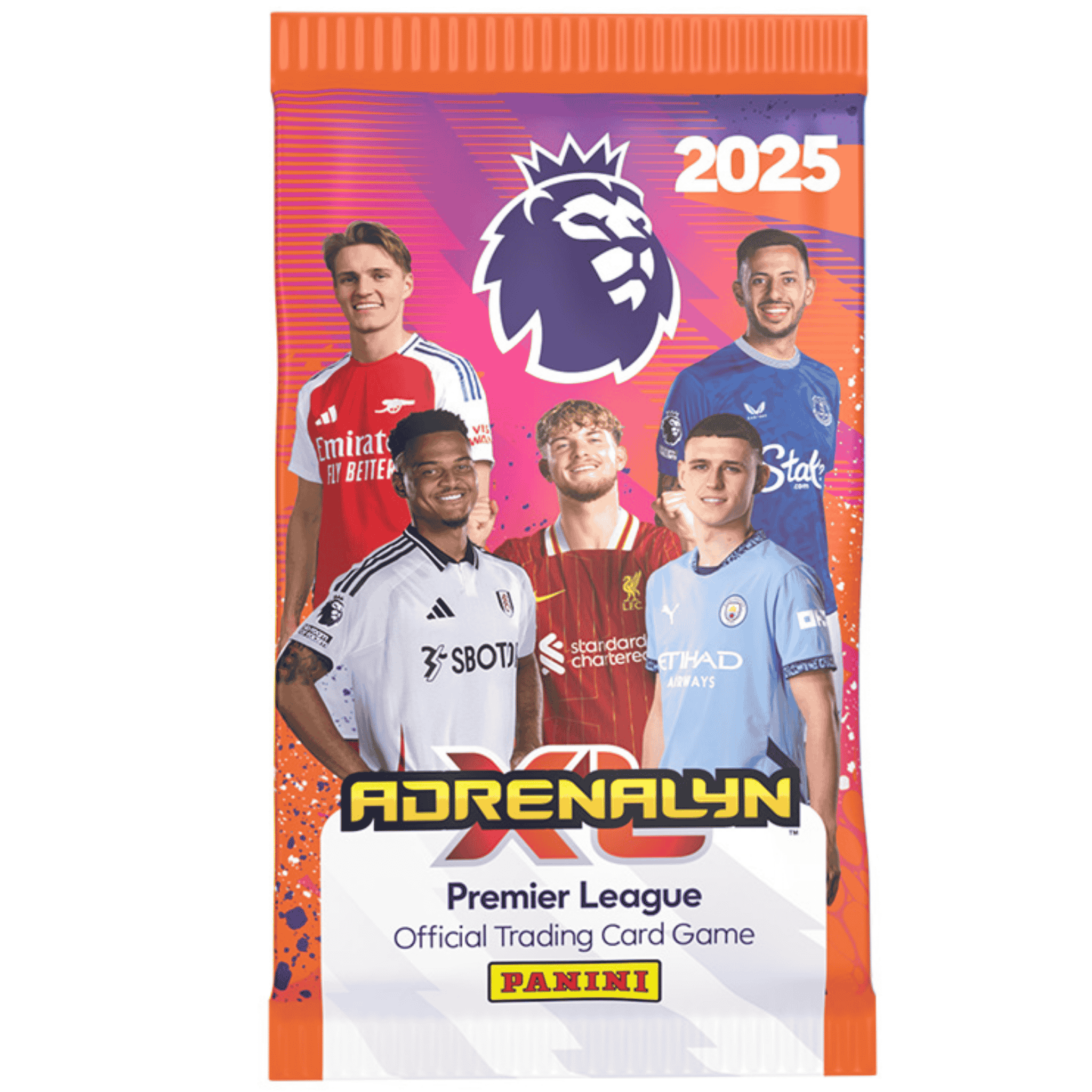 Fotballkort Panini Premier League Adrenalyn XL 24/25 booster pakke
