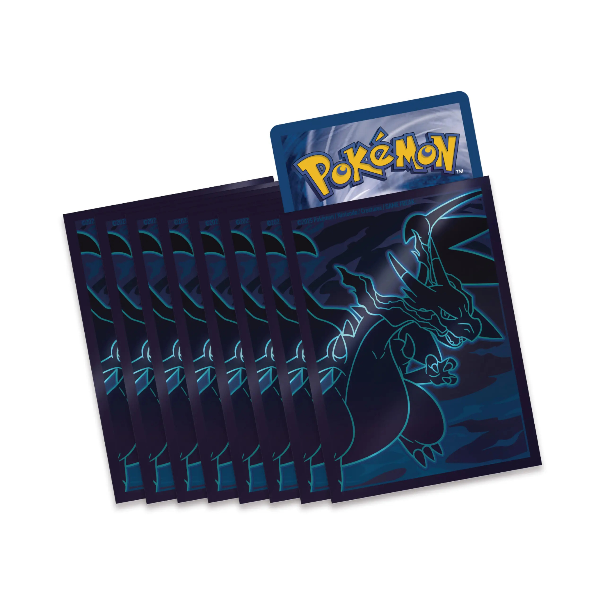Pokemon Phantasmal Flames Charizard ETB sleeves