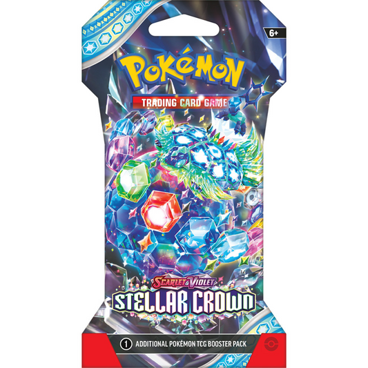 Pokemon Scarlet & Violet SV7: Stellar Crown Sleeved Boosterpakke