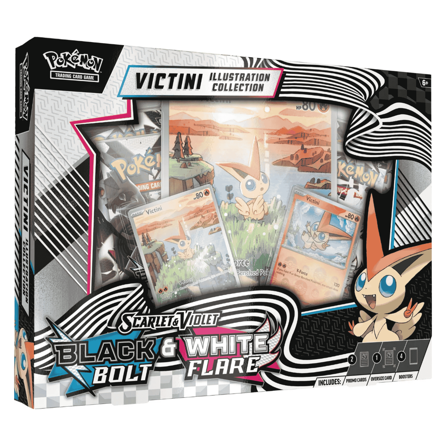 Pokemon Black Bolt White Flare Victini iIllustration Collection