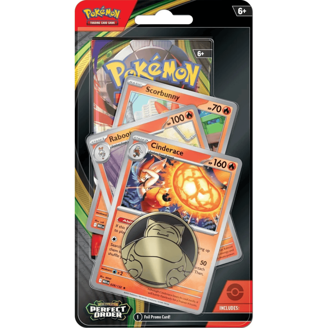 Pokemon Perfect Order 1-Pack Blister (Cinderace) ( Max 1 Pr Kunde)