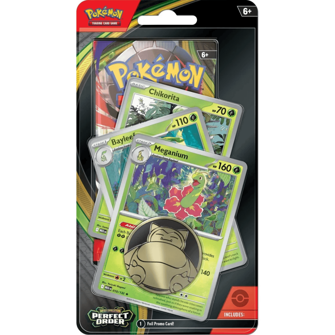 Pokemon Perfect Order 1-Pack Blister (Meganium) ( Max 1 Pr Kunde)