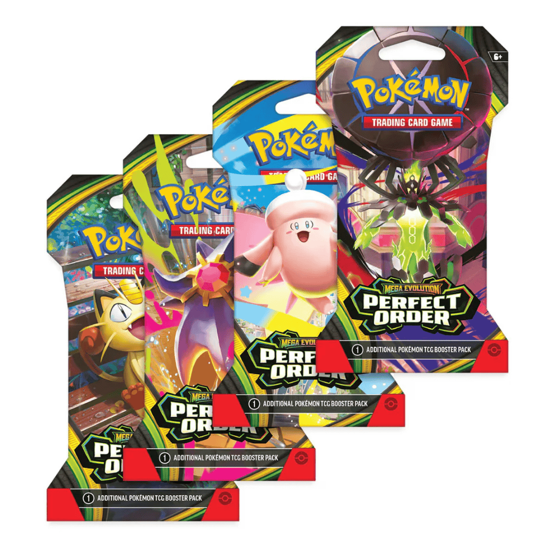 Pokemon Perfect Order Sleeved Booster Pakke ( Max 4 Pr Kunde)