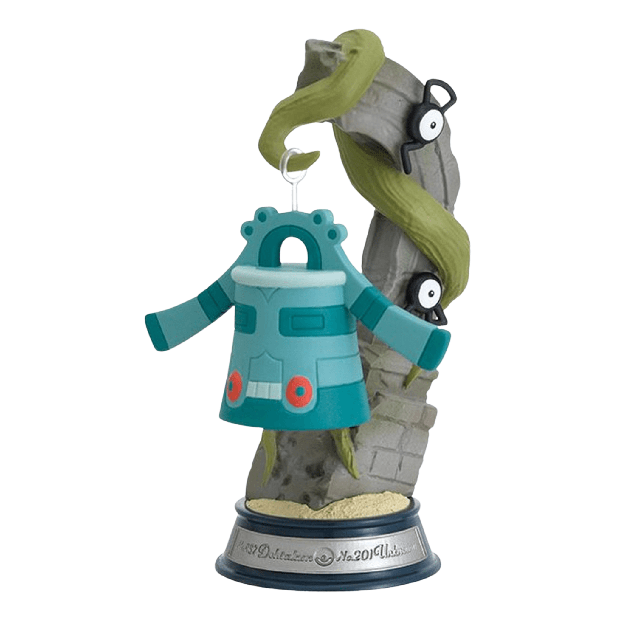 Pokemon Swing Vignette Collection Vol. 2 (Re-Ment) – Blind Box Figur med sjarmerende figur av Bronzor.