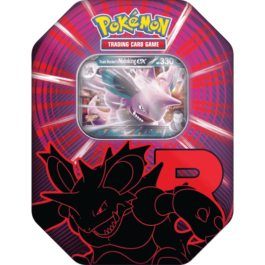 Pokemon Team Rocket Nidoking Tin