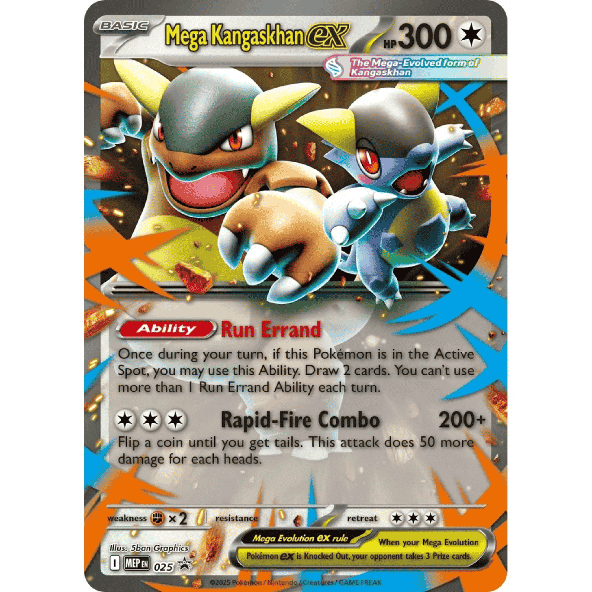 Pokemon Mega Kangaskhan EX Box