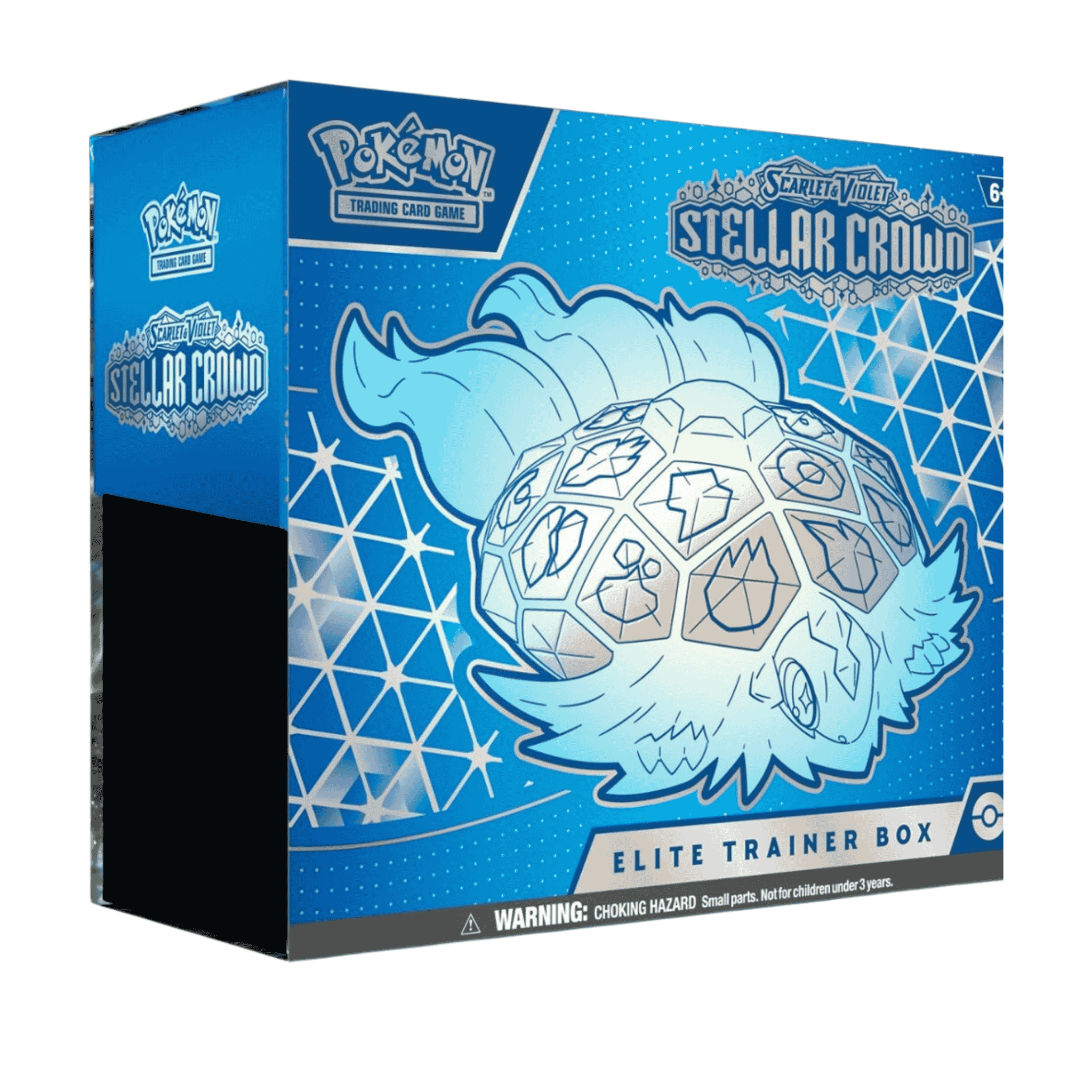 Pokemon Stellar Crown Elite Trainer Box med samlekort og tilbehør