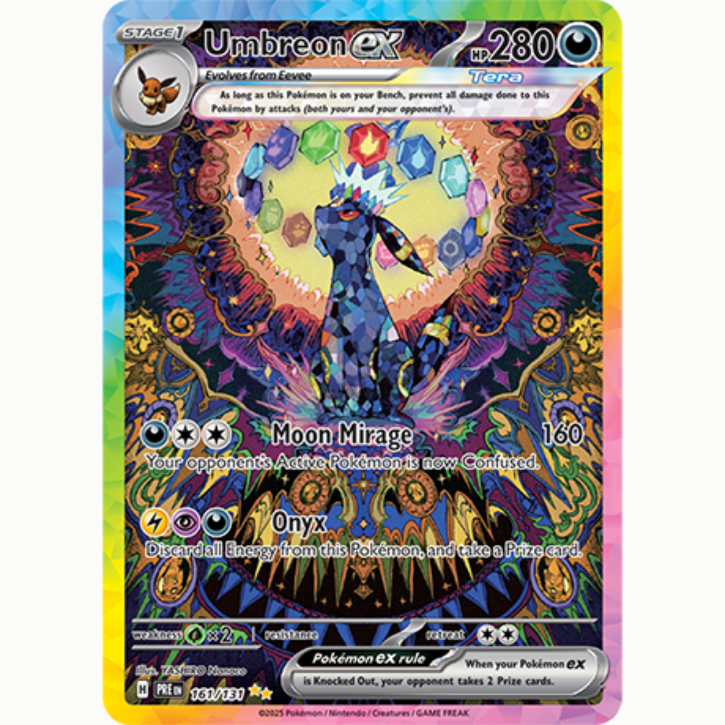 Pokemon Prismatic Evolutions Booster pakke