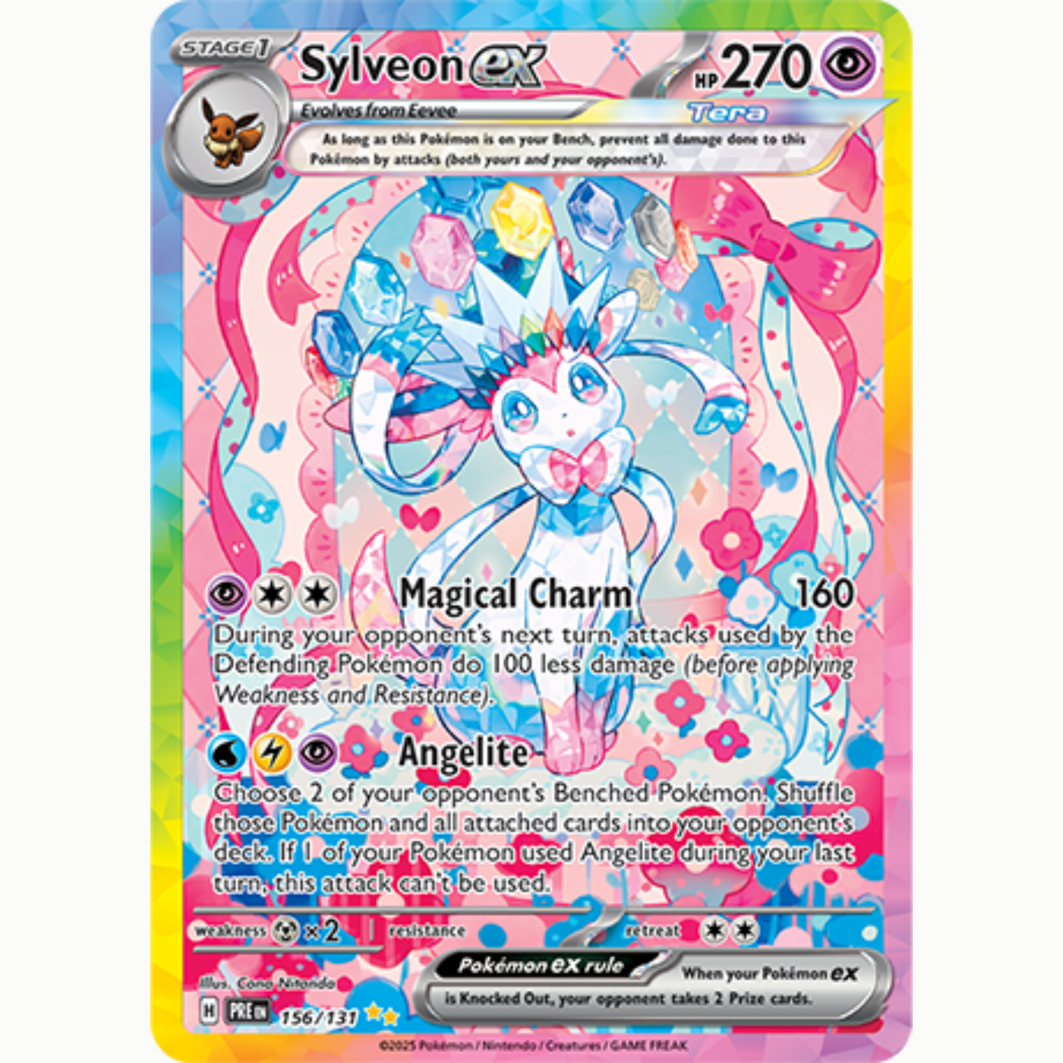 Pokemon Prismatic Evolutions Booster pakke