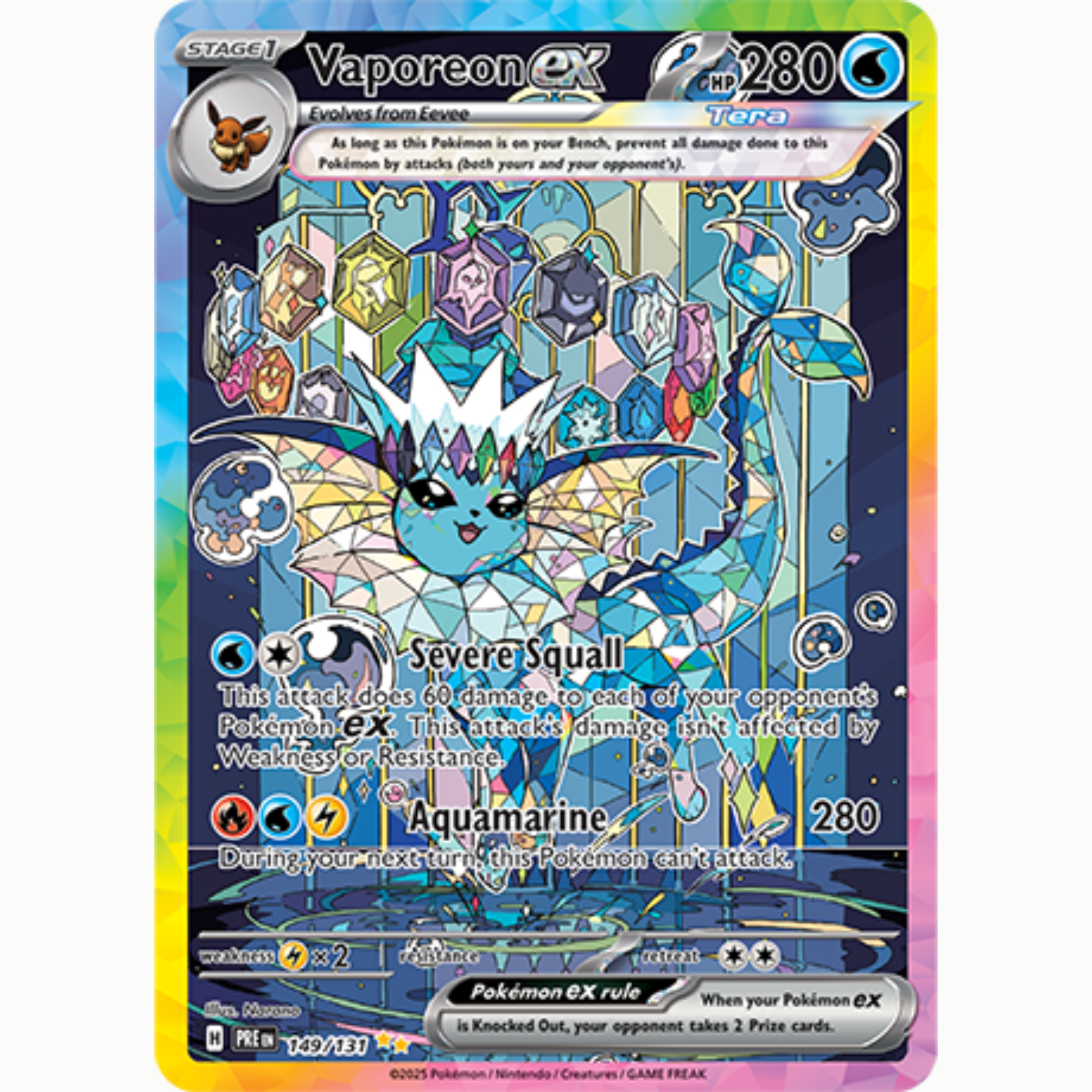 Pokemon Prismatic Evolutions Booster pakke