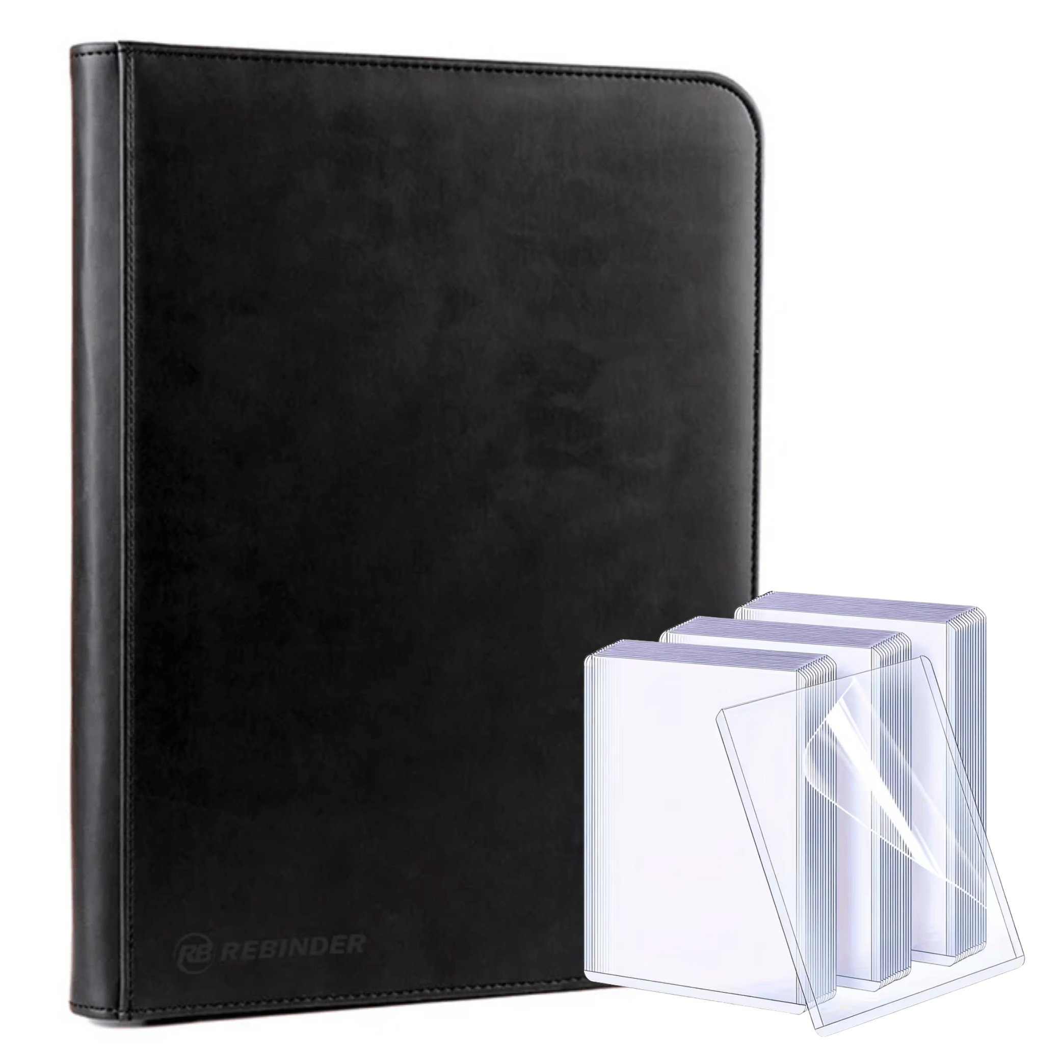 Rebinder Toploader Binder 9-Pocket Zip