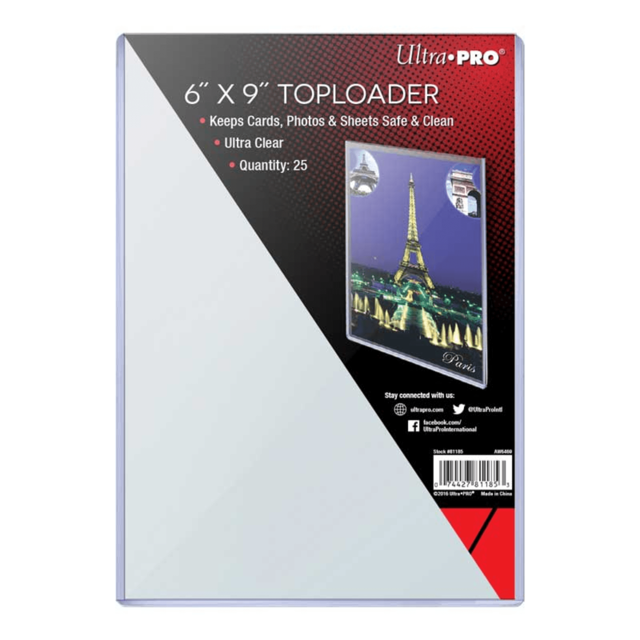 Jumbo kort toploader beskyttelse.