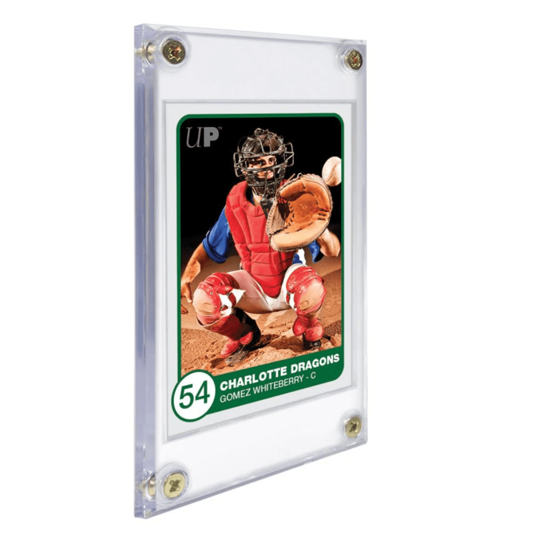 Screwdown Recessed Card Holder