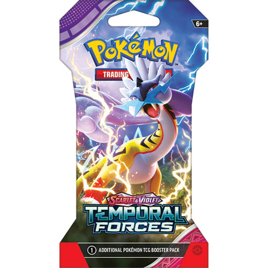 Pokemon SV5: Temporal Forces Sleeved booster pakke