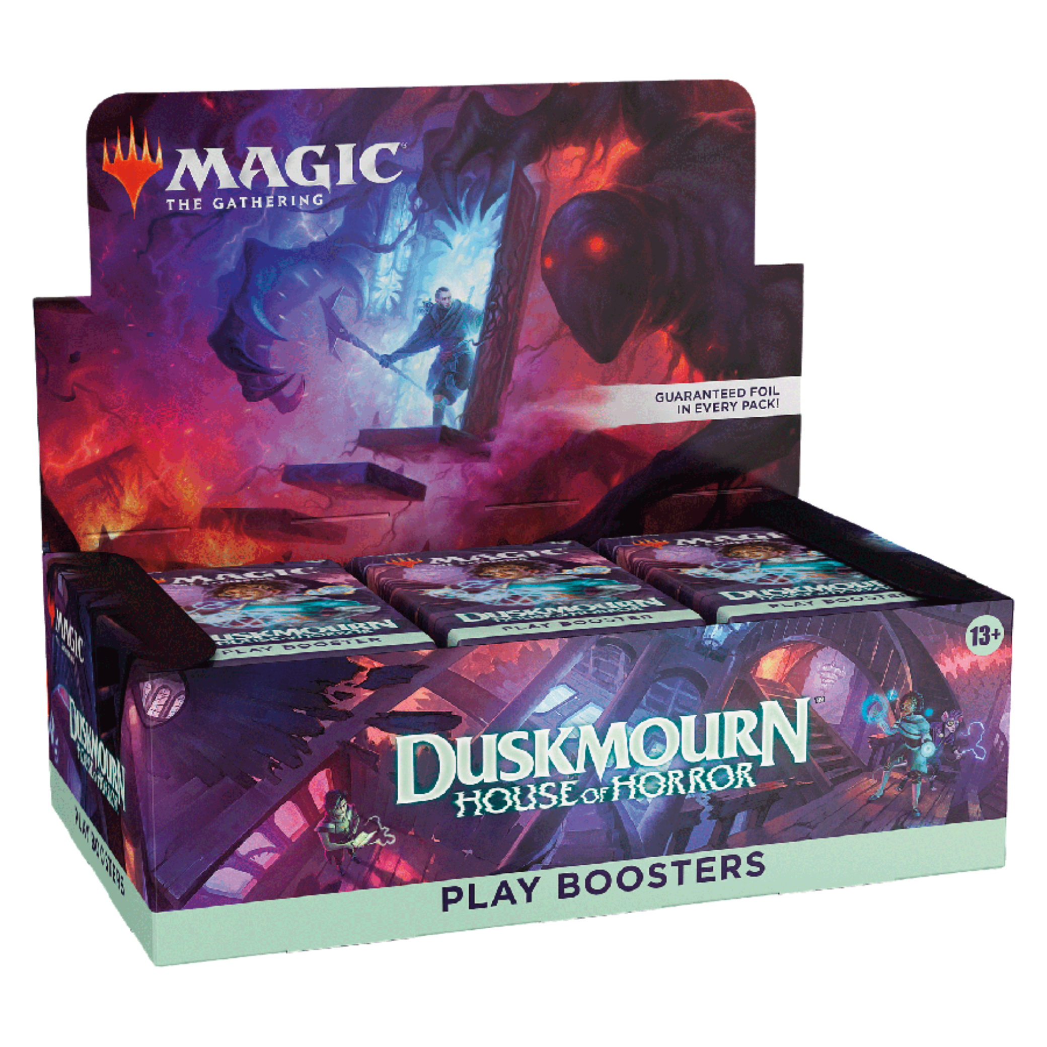 magic the gathering duskmourn house of horror play booster display box