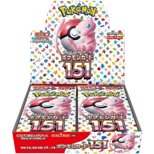 Pokemon 151 Japansk Booster Box