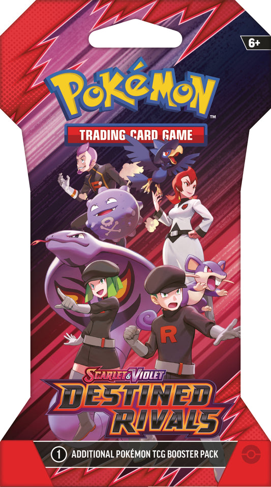 Pokemon SV10: Destined Rivals Sleeved Boosterpakke