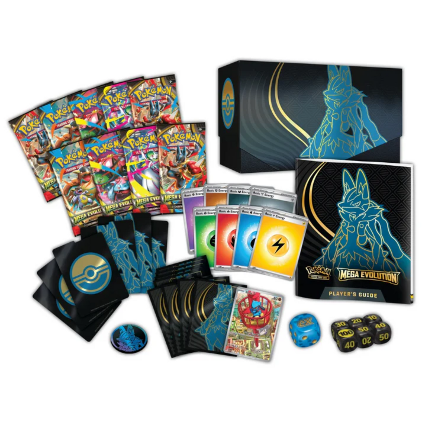 Pokemon Mega Evolution: Elite Trainer Box (Mega Lucario)