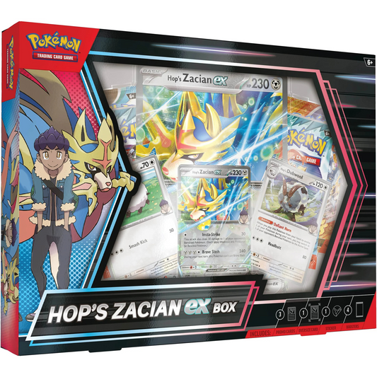 Pokemon Hops Zacian ex Box