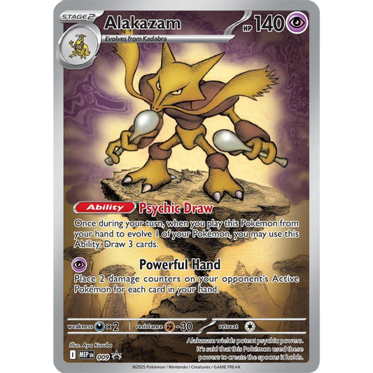 Alakazam ME 009 Promo