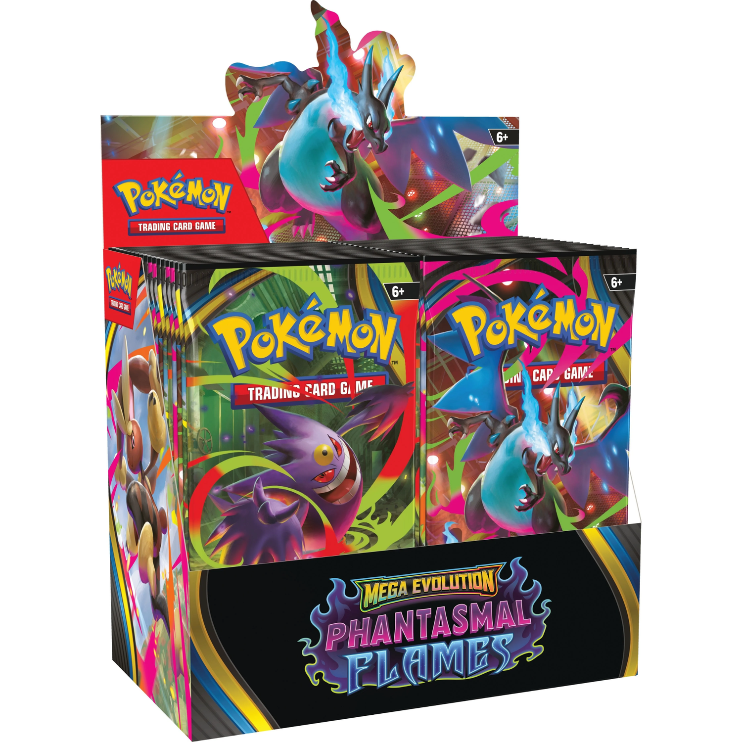 Pokemon Phantasmal Flames Booster Display