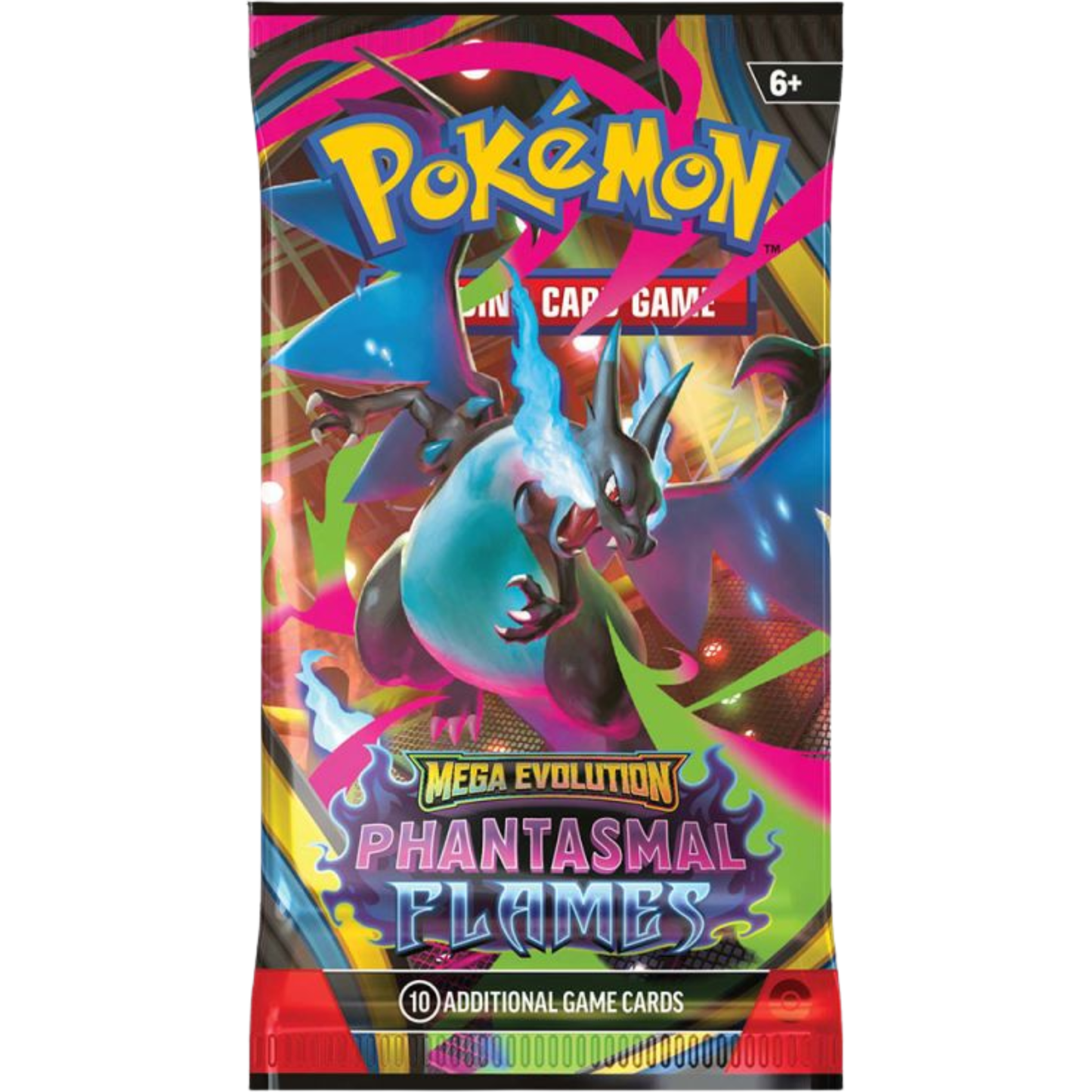 pokemon mega evolution phantasmal flames booster pakke