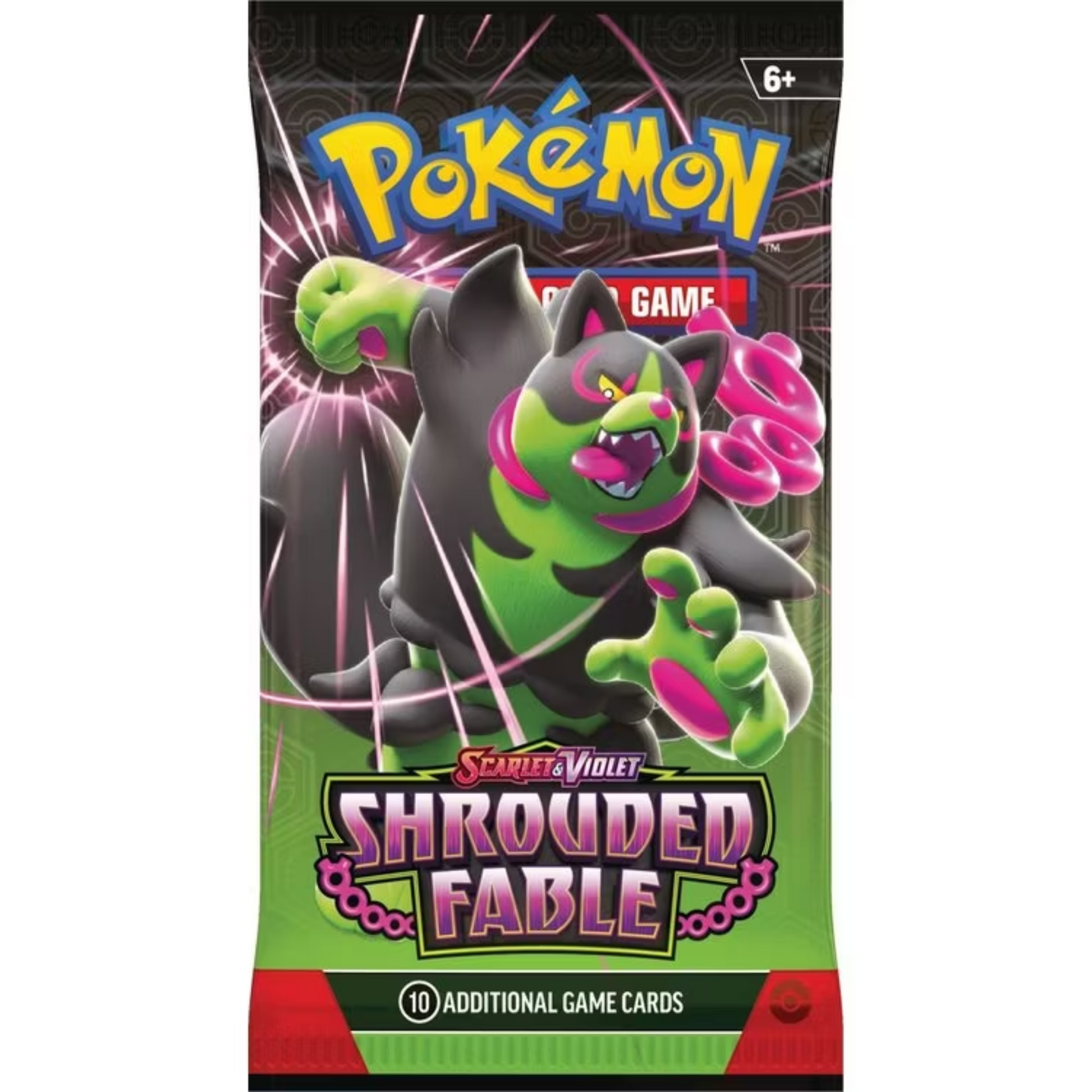 pokemon shrouded fable booster pakke