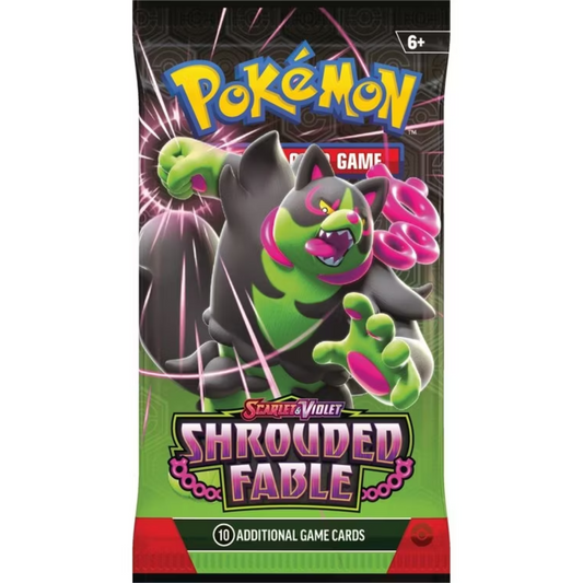 pokemon shrouded fable booster pakke