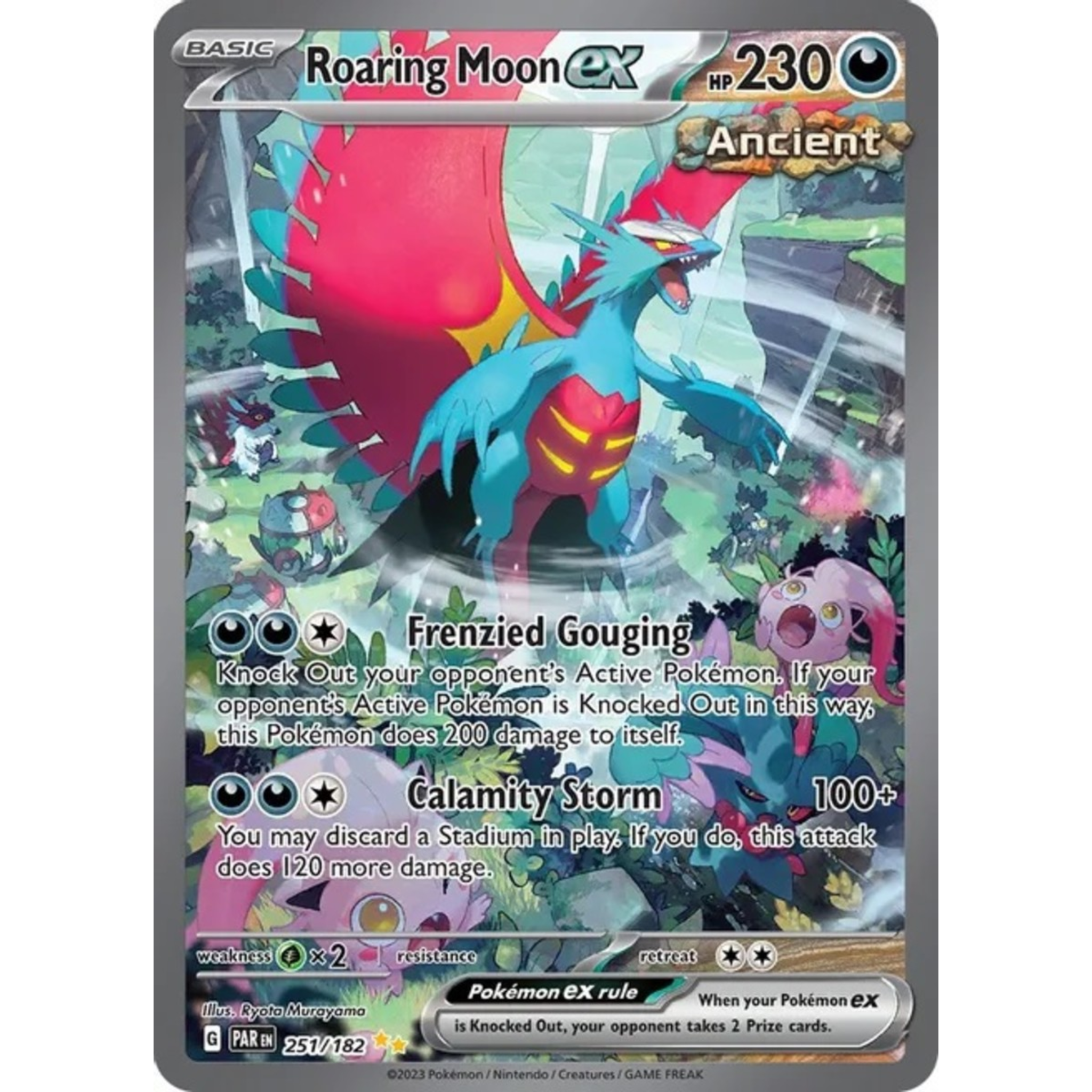 Pokemon Paradox Rift Sleeved Booster Pakke