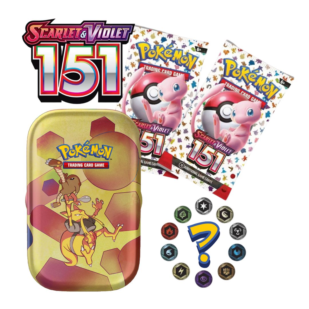 Pokemon Scarlet and Violet 151 Mini Tins