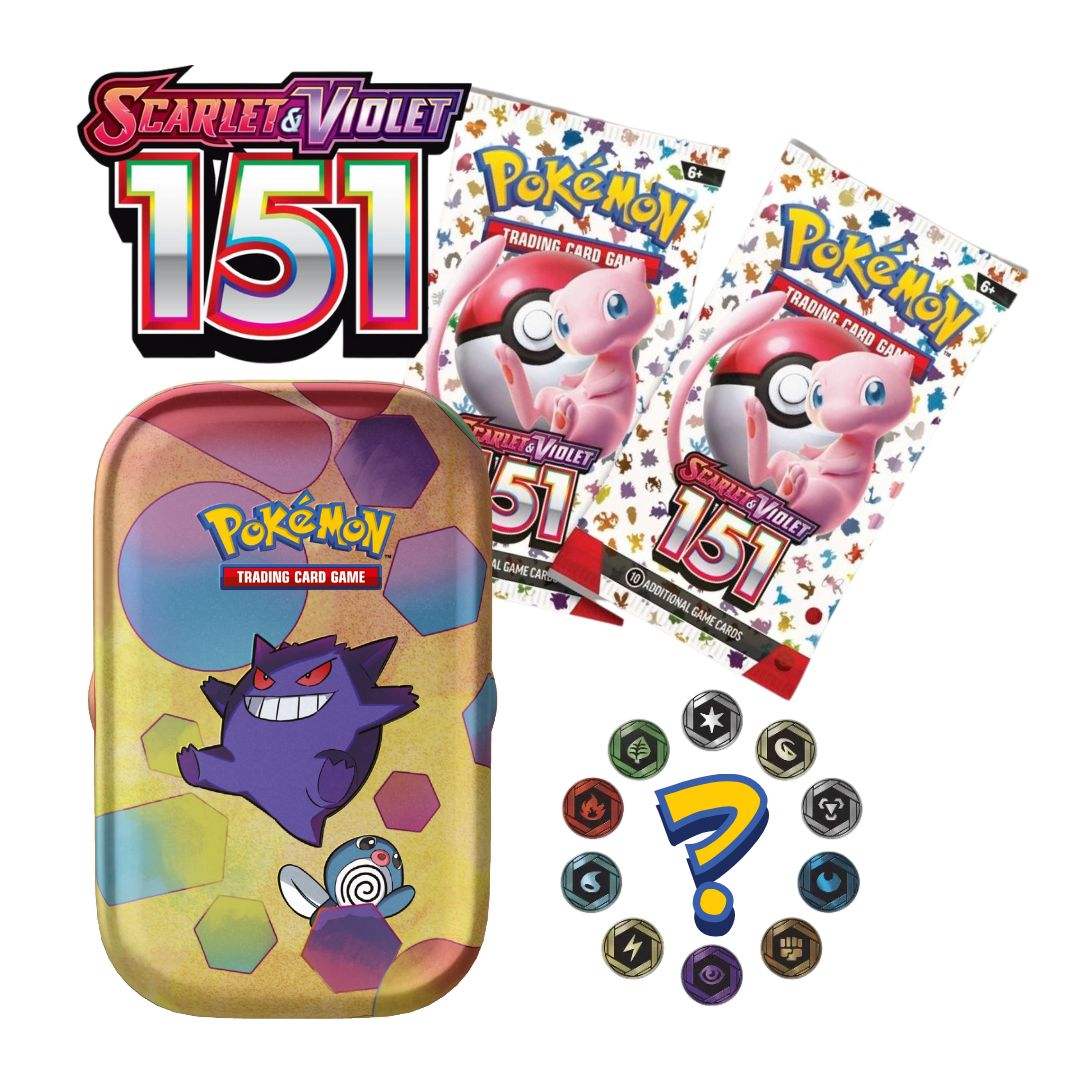 Pokemon Scarlet and Violet 151 Mini Tins