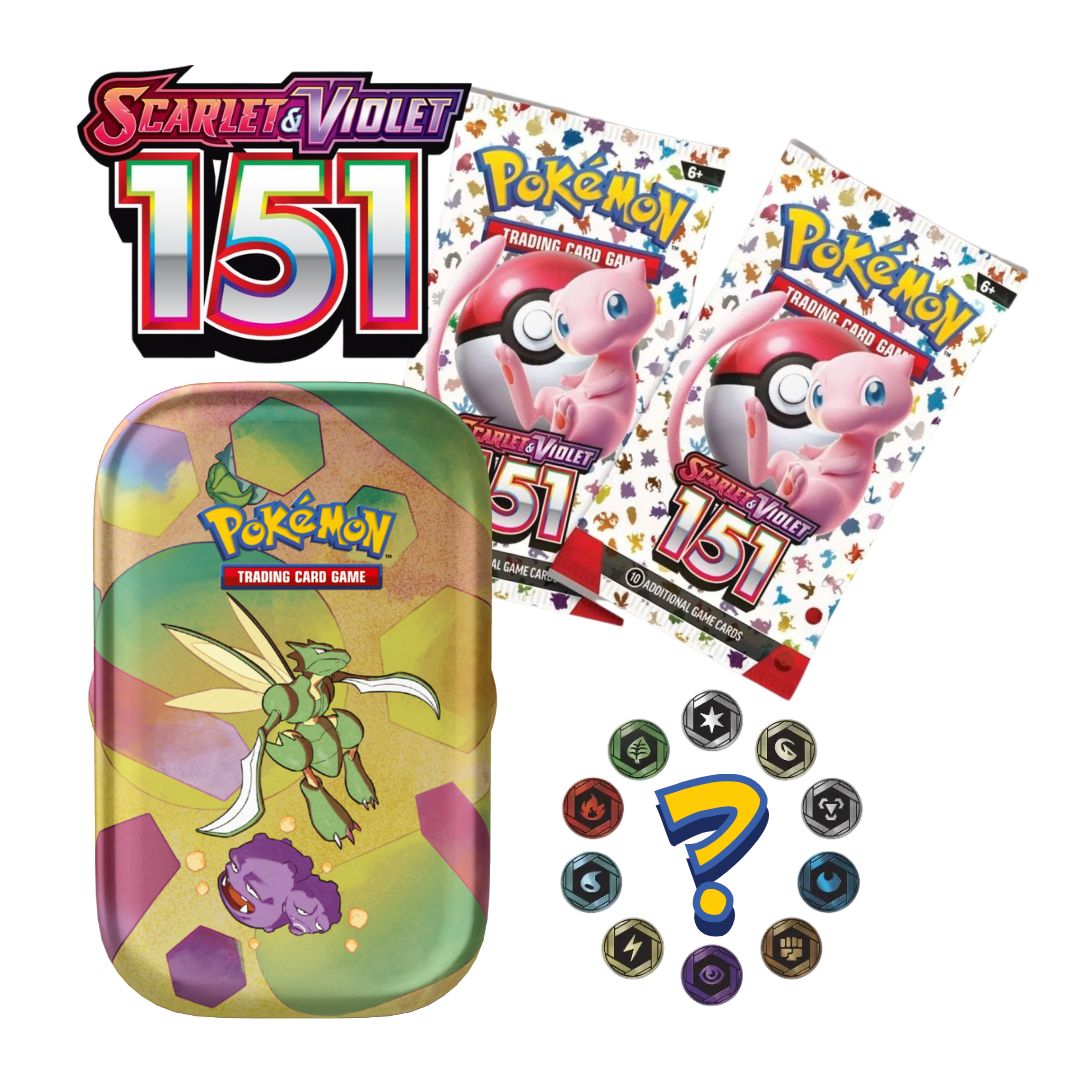 Pokemon Scarlet and Violet 151 Mini Tins