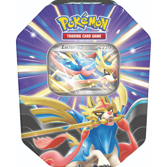 Pokemon Ex Slashing Legends Tin (Zacian)
